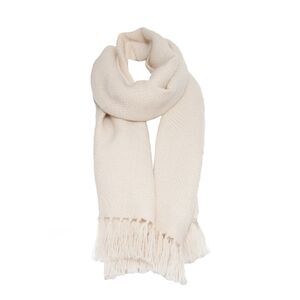 Jil Sander Knitted scarf with fringes